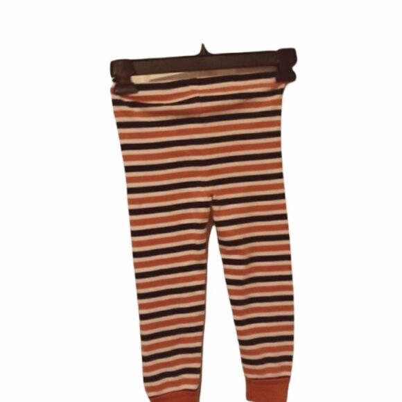Gymboree Other - Gymboree orange/brown striped leggings 4